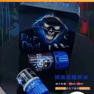 BLUE DEVIL Premium Poppers HONGKONG PWD Original 40+20ml